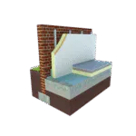 UNILIN – Utherm WALL K GYP 1200mm Complexe de Doublage PIR Plaque unilinbe-utherm-wall-k-gyp-1200mm-complexe-de-doublage-pir-plaque 3