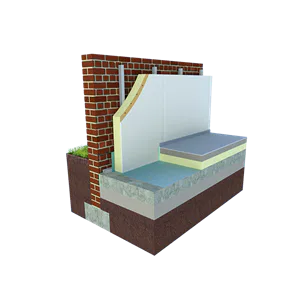 UNILIN – Utherm WALL K GYP 1200mm Complexe de Doublage PIR Plaque unilinbe-utherm-wall-k-gyp-1200mm-complexe-de-doublage-pir-plaque 2