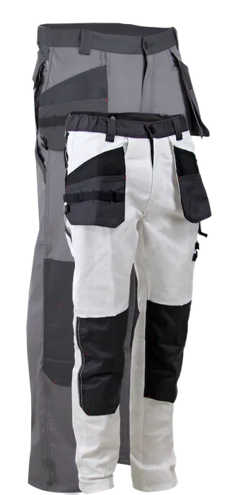 LMA -Pantalon Bicolore Poches Volantes -Stretch 3