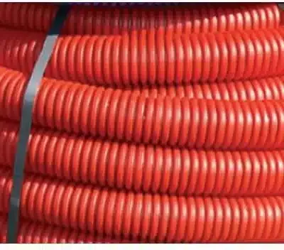 HEGLER -Hekaplast TPC en PEHD -Rouge (Réseaux Électriques)