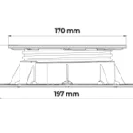 BUZON -PB1 -Plot de Terrasse Ajustable 42 à 60 mm buzon-pb1-plot-de-terrasse-ajustable 6