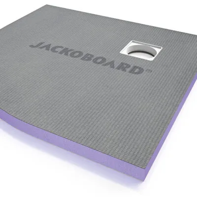 JACKON -Jackoboard® Aqua Décentré -¼ de Rond -Receveur de Douche XPS -900x900mm -A Carreler