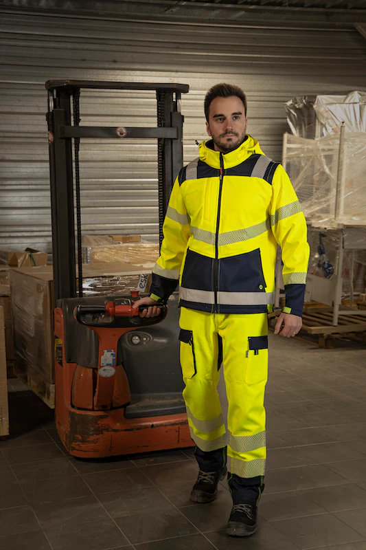 LMA -Softshell Haute Visibilité -Manches Amovibles 3