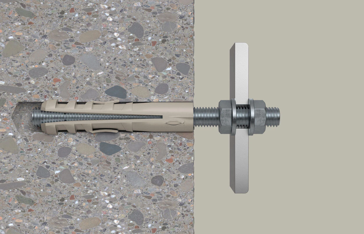 FISCHER -Cheville à Expansion M6-S -Boîte de 100 2