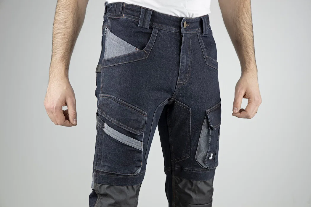 LMA -1623 Seattle -Jeans Stretch Multipoches -Jeans de Travail 5