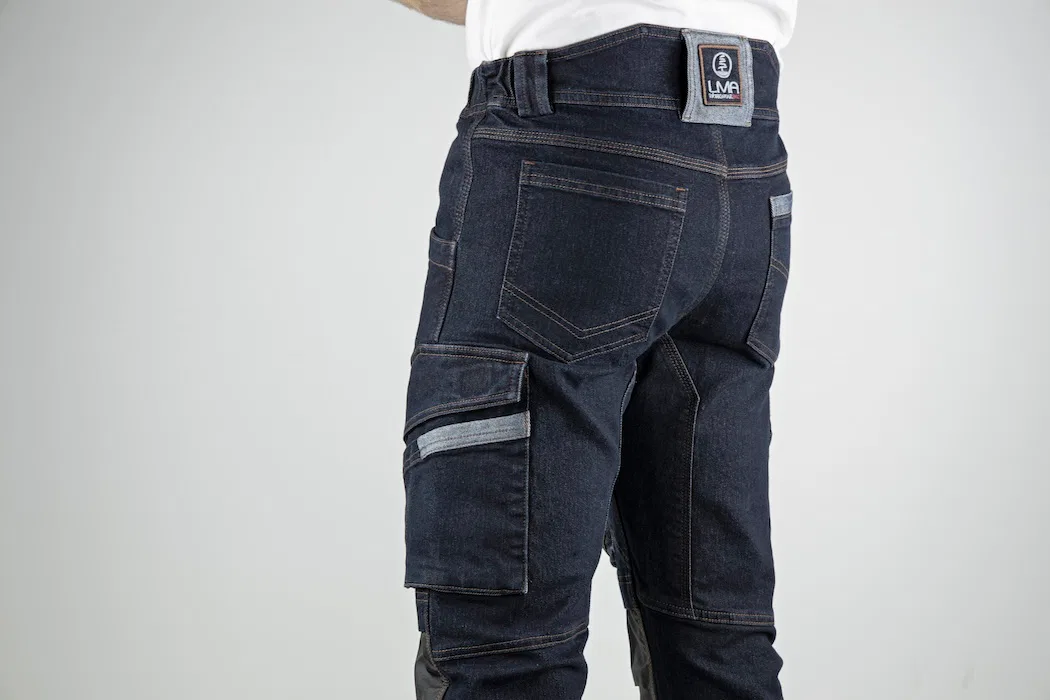 LMA -1623 Seattle -Jeans Stretch Multipoches -Jeans de Travail 6