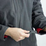 LMA -2187 Treillis -Blouson Polaire Zippé -3 Couches 8