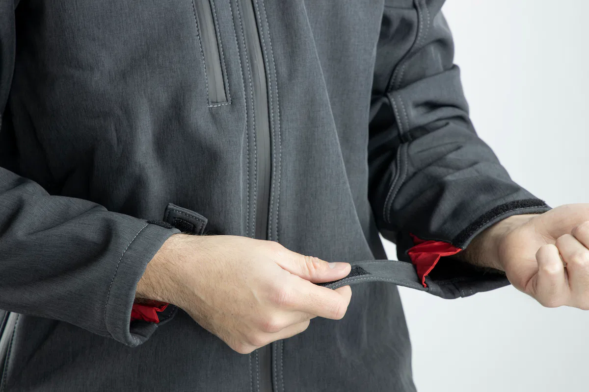 LMA -2187 Treillis -Blouson Polaire Zippé -3 Couches 4