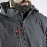 LMA -2187 Treillis -Blouson Polaire Zippé -3 Couches 9