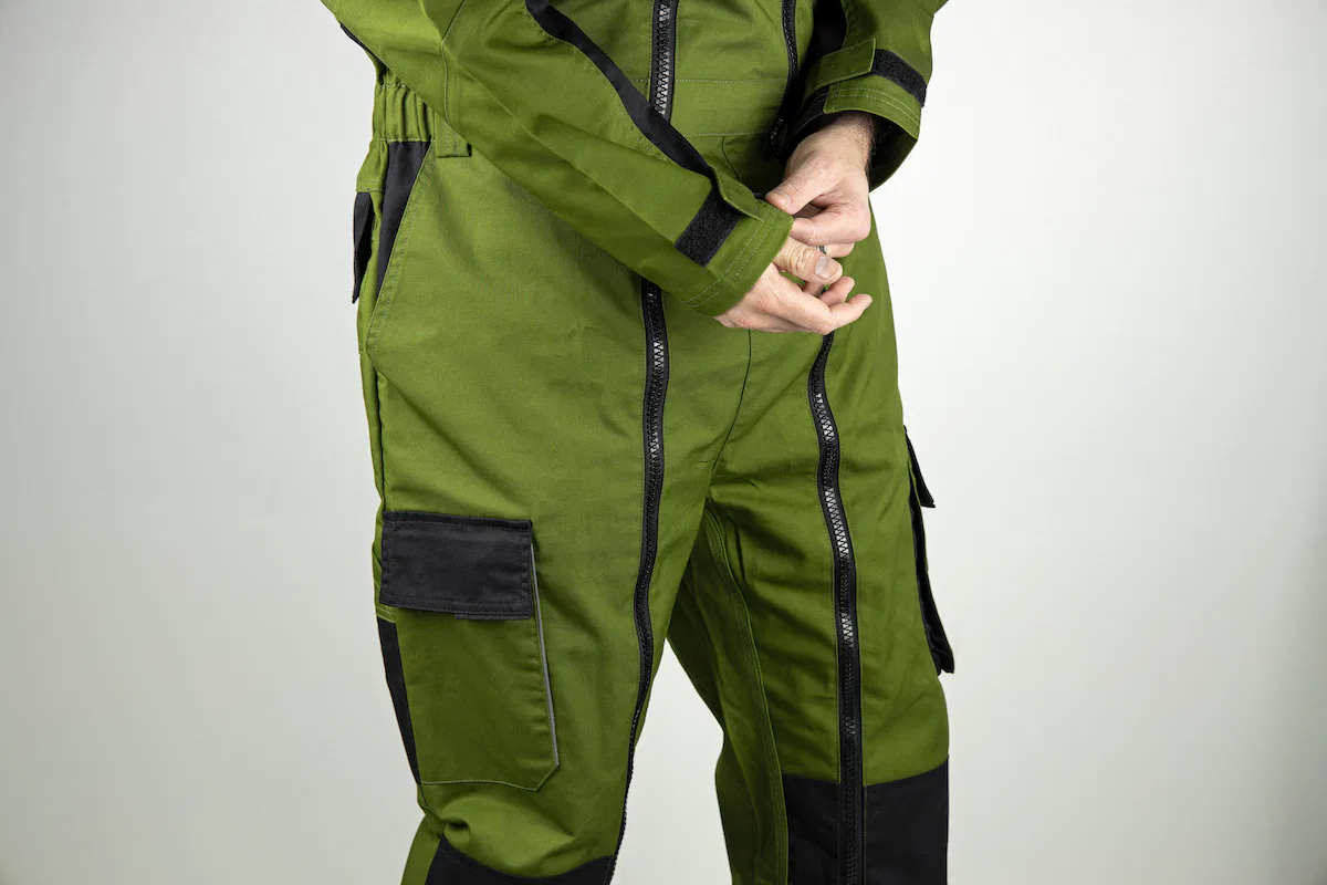 LMA -4136 Trident -Combinaison Bicolore -Combinaison 2 Zips 4