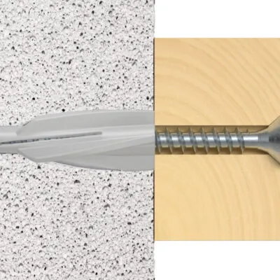 FISCHER -Cheville GB 10 -Béton Cellulaire -Boîte de 20