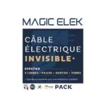 MAGIC ELEK -Pack Câble Électrique Ultra Plat 9