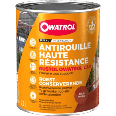 OWATROL -Rustol CIP -Primaire -Primaire Anticorrosion Hte Résistance