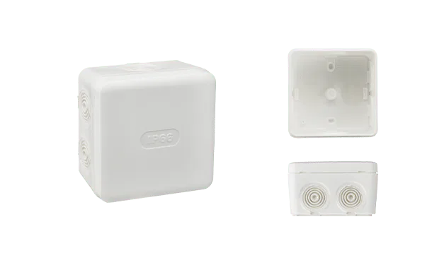 DEBFLEX -Boite Dérivation Étanche IP55 Ø85/P50 Gris debflex-boite-derivation-etanche-p50 3
