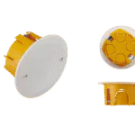 DEBFLEX -Boite Dérivation Encastrée Cloison Sèche Couvercle Ø67/P40 debflex-boite-derivation-encastree-cloison-couvercle-ronde-p40 4