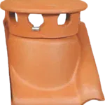 KORAMIC -Tempête 44 -Kit Tuile à Douille -125mm -Mitron -Connexion 6