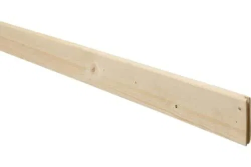 SILVERWOOD -Plinthe Sapin -Bord Droit 13×95 2