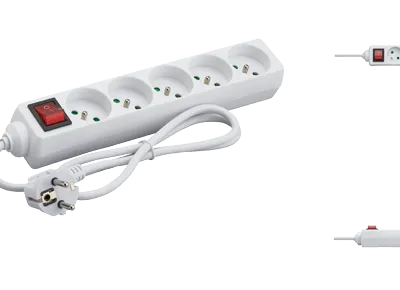 DEBFLEX -Bloc Prises 2 Pôles+Terre 16A Avec Interrupteur debflex-bloc-prises-avec-interrupteur