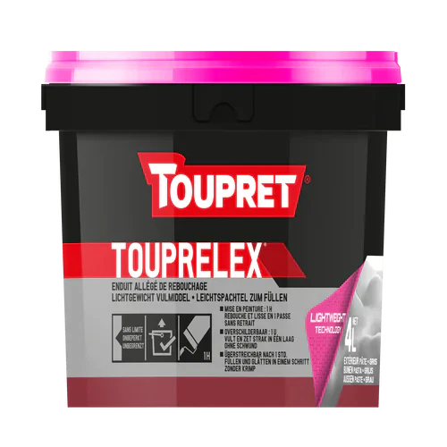 TOUPRET – Touprelex Enduit Allégé de Rebouchage toupret-touprelex-enduit-allege-rebouchage 2