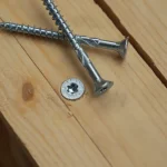 NORAIL -StarBlock -Vis Bois-Agglo –Diam.3 –TF –PZ –Acier Zingué -Tête Fraisée Pozidriv 7