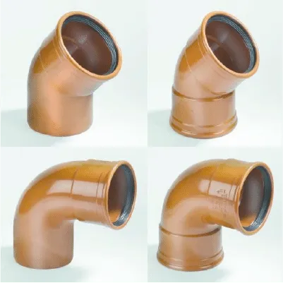 DYKA – Coude PVC Diam.60mm 45/87,5/90° SN4 Rouge Brique dyka-coude-pvc-diam-60-sn4-rouge-brique