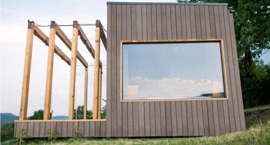 SILVERWOOD- Line XS – Bardage Bois Protect Pin Rouge Du Nord Heartwood -Avec Saturateur -20x95mm 6