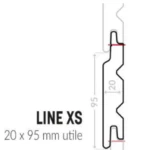 SILVERWOOD- Line XS – Bardage Bois Protect Pin Rouge Du Nord Heartwood -Avec Saturateur -20x95mm 7