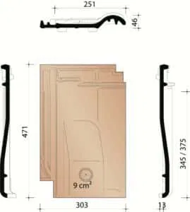 KORAMIC -Alegra 10 SE -Tuile Chatière 5
