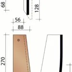 KORAMIC -Plate 301 -1/2-Tuile de Rive Droite 7