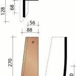 KORAMIC -Plate 301 -1/2 Tuile de Rive Gauche 7