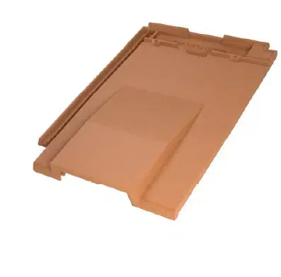 KORAMIC -Nueva Tuile Chatière en Terre Cuite Avec Grille