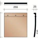 KORAMIC -Plate 301 -Tuile Élargie 7