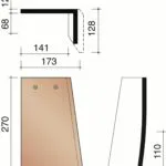 KORAMIC -Plate 301 -Tuile de Rive Droite 7