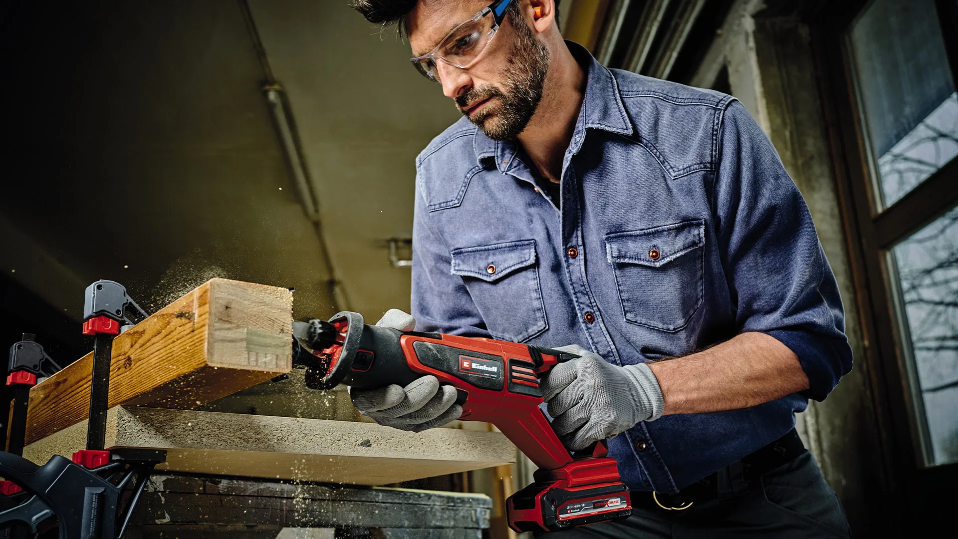 EINHELL -Scie universelle « sabre » sans fil TP-AP 18/28 Li BL – Solo EINHELL -Scie universelle 