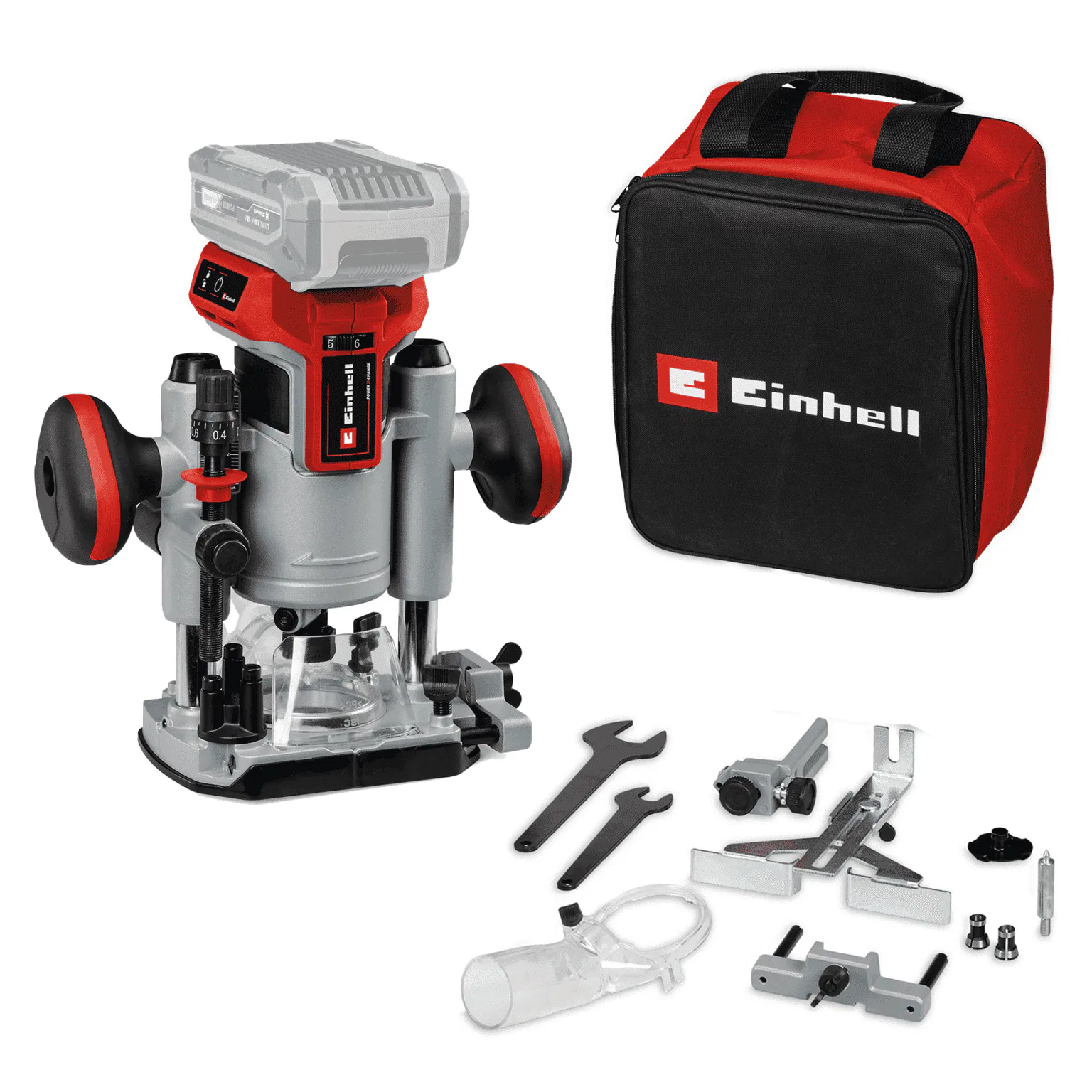 EINHELL -Défonceuse-Affleureuse sans fil TP-RO 18 Set Li BL – Solo EINHELL-Défonceuse-Affleureuse sans fil 2