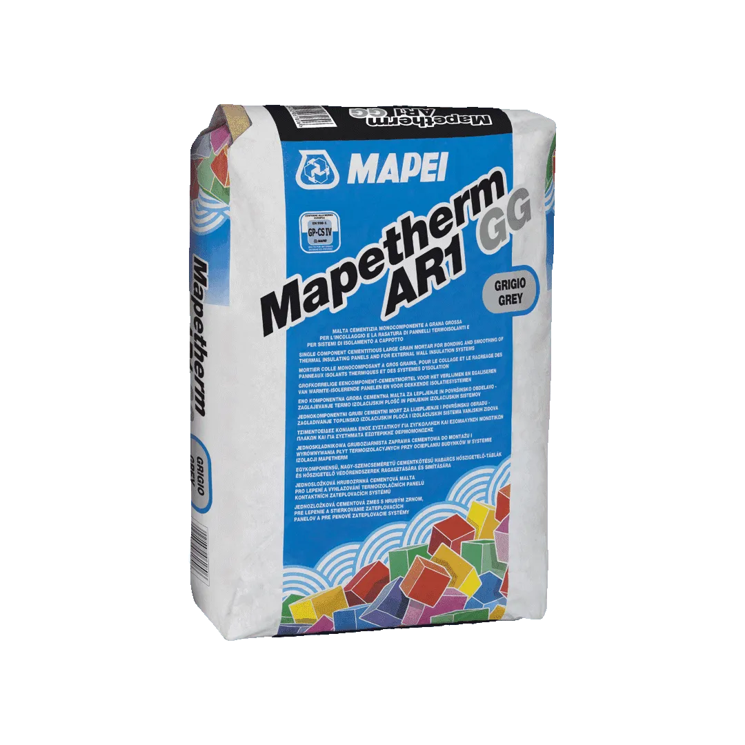 MAPEI -Mapetherm AR1 GG -Blanc -Mortier ITE L'ISOLATION THERMIQUE ET ACOUSTIQUE MAPEI-Mapetherm AR1 GG-mortier-ite 2