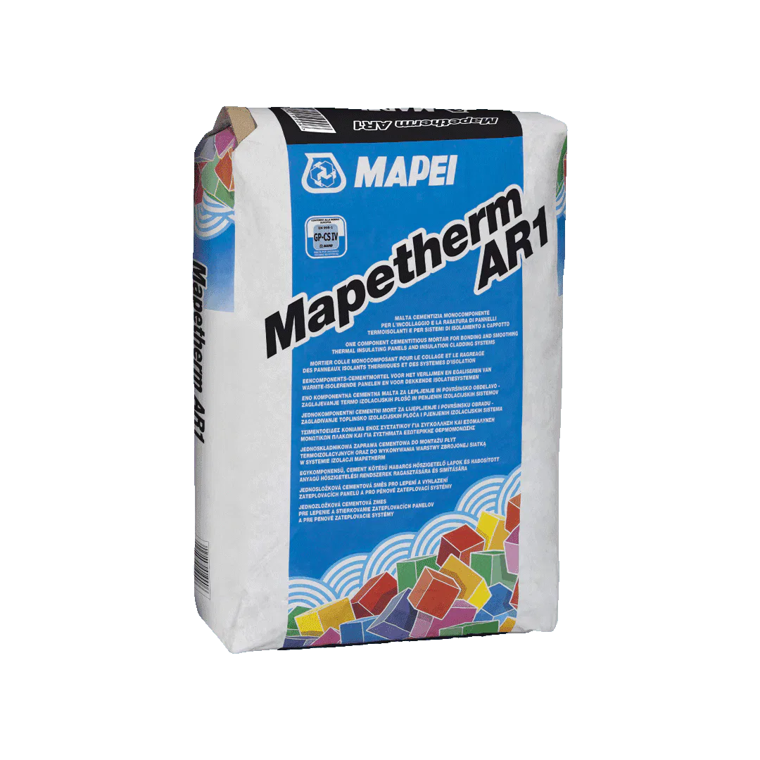 MAPEI -Mapetherm AR1 Gris -Mortier ITE L'ISOLATION THERMIQUE ET ACOUSTIQUE MAPEI-Mapetherm-AR1-mortier-ite 2