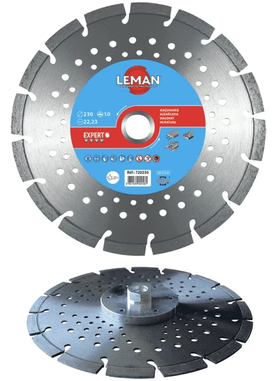 LEMAN – DIA.00720 – Disque Diamant Béton Armé, Acier LES OUTILS DE COUPE: FORETS,MÈCHES, DISQUES leman-disque-diamant-beton-acier 4