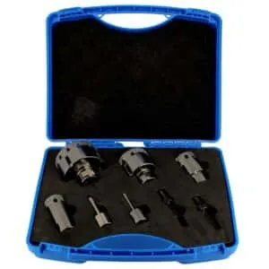 LEMAN -TRE.06606 -Coffret de 10 Trépans Diamanté M14 -Grès Cérame leman-trepan-diamanté-carrelage-marbre