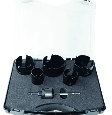 LEMAN -TRE.08000 -Coffret de 5 Trépans Carbure -Multi-Matériaux leman-trepan-carbure-multi-materiaux