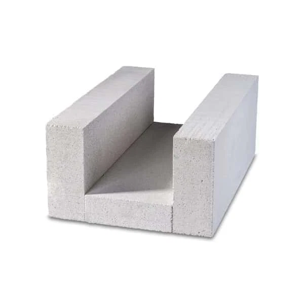 PORIT -Blocs Cellulaires en U -C4 -0,6 (chaînage horizontal) NOS PRODUITS SUR DEVIS blocs-u-cellulaire-chaînage 6