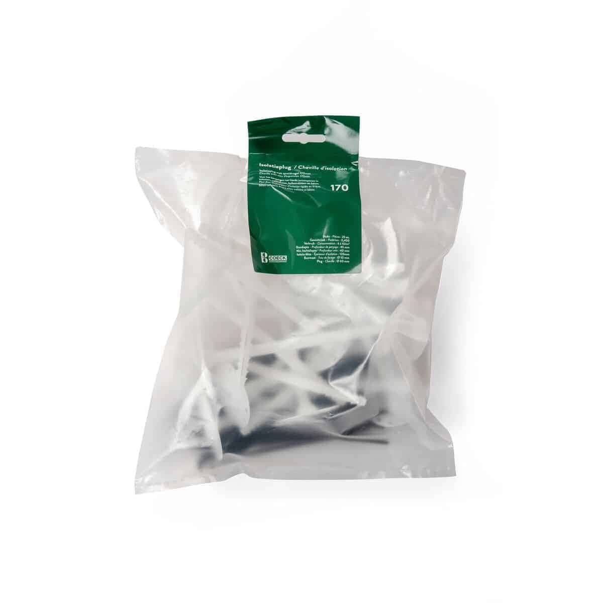COECK -Cheville pour Isolation avec Clou d’Expansion 170mm 25 PC/SAC coeck_cheville_pour_isolation_avec_clou_d'expansion_170_mm_25_pc_sac 2