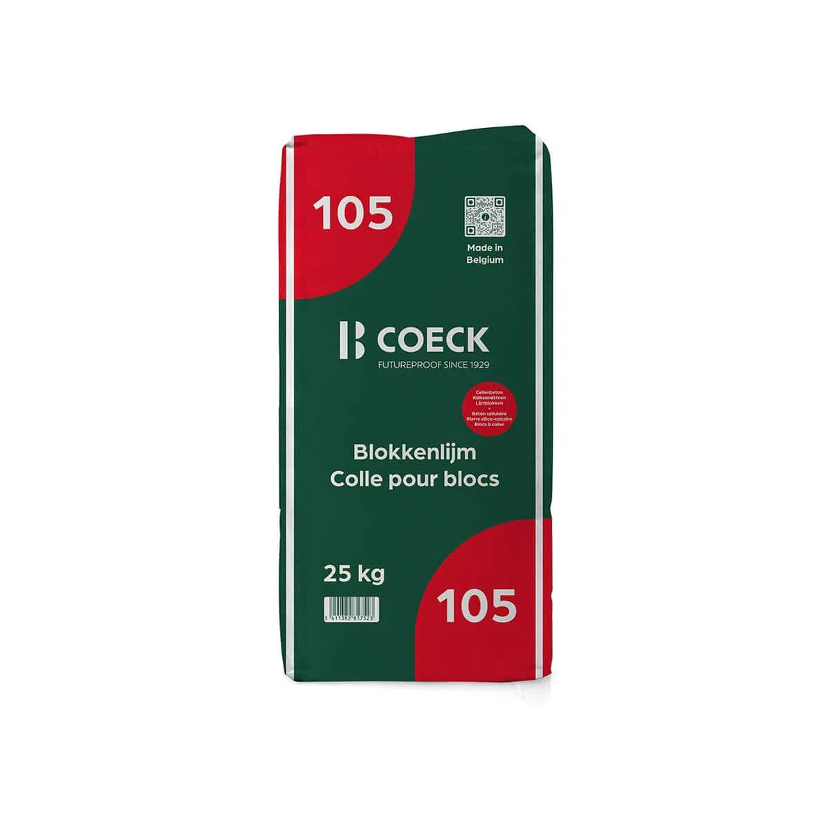 COECK -105 -COLLE BLOCS CELLULAIRES 25KG coeck_coeck_colle_pour_blocs_25kg_105 2