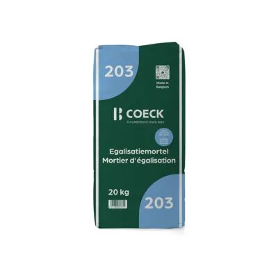 COECK -203 -MORTIER ÉGALISATION -20KG coeck_coeck_egalisation_1_40mm_20kg_203