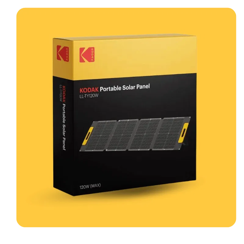 KODAK – Panneau Solaire Portable -120W PANNEAUX SOLAIRES panneau-solaire-portable-120 7