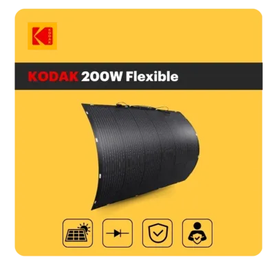KODAK – Panneau Solaire Flexible -200W PANNEAUX SOLAIRES kodak-panneau-solaire-flexible