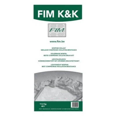 FIM -Fim K&K -Chape isolante -Prêt à l’Emploi LE GROS OEUVRE ET LA CONSTRUCTION fim-kk-mortier-isolant