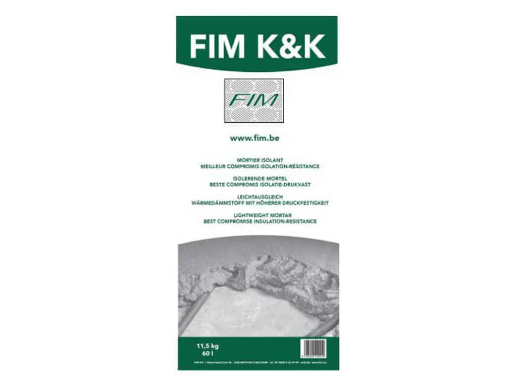 FIM -Fim K&K -Chape isolante -Prêt à l’Emploi LE GROS OEUVRE ET LA CONSTRUCTION fim-kk-mortier-isolant 2