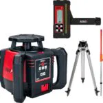 LEVELFIX -860H SET -Laser de Construction Horizontal +Trépied 1,80m + Mire lasers rotatifs-lasers multifonctions-lasers rouges 3