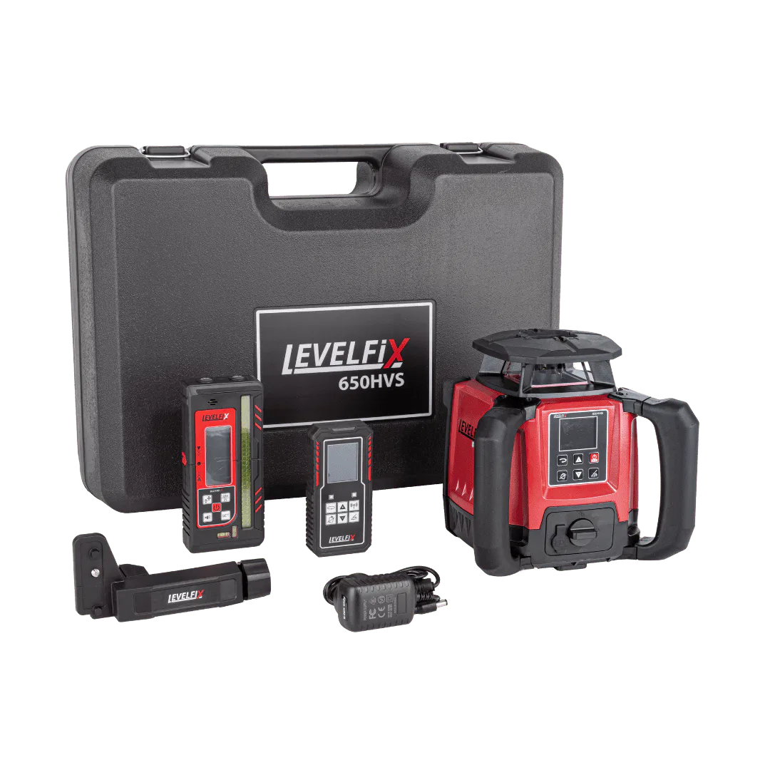 LEVELFIX -650HVS SET 2 -Laser Multifonction Horizontal – Vertical + Trépied + Récepteur lasers rotatifs-lasers multifonctions-lasers rouges 2